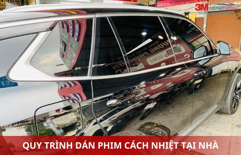 Quy trình dán phim cách nhiệt tại nhà